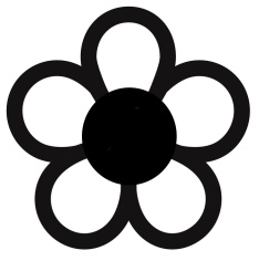 Flower vector icon